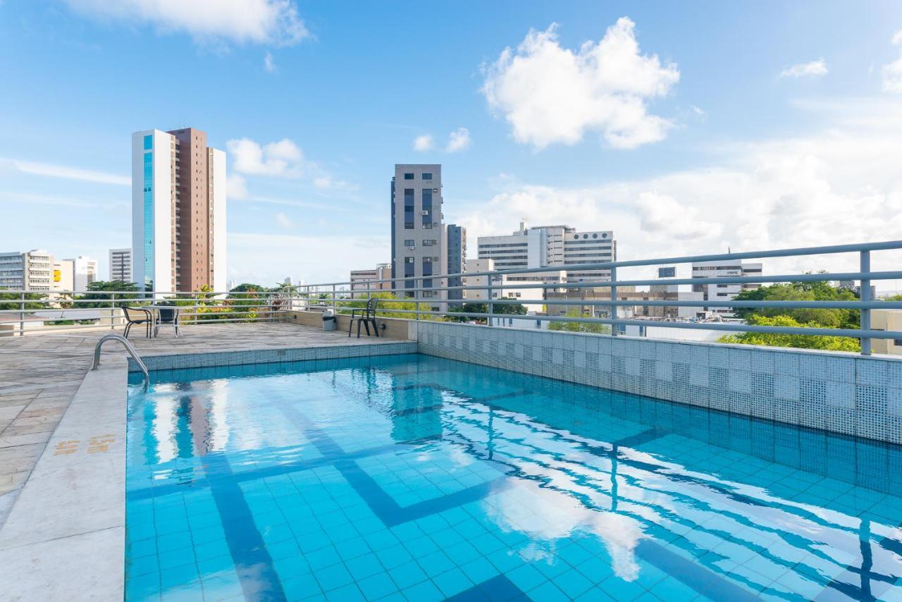 OTH1401 Flat na Ilha do Leite, Recife, um quarto. Fica em um dos mais importantes polos médicos do país Exterior foto